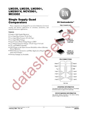 MC3302DR2G datasheet  
